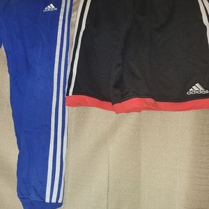 Adidas Lot: 3 Joggers & 1 Shorts